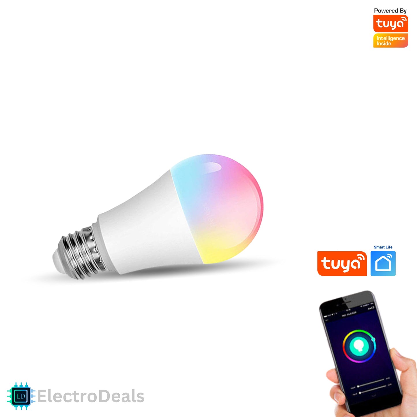 Tuya RGB LED lamp (9W)